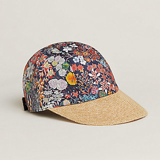 【HERMES】暑い日も涼し気 花柄が素敵☆Davis Bloom キャップ Davis Bloom cap | Hermès Macau SAR